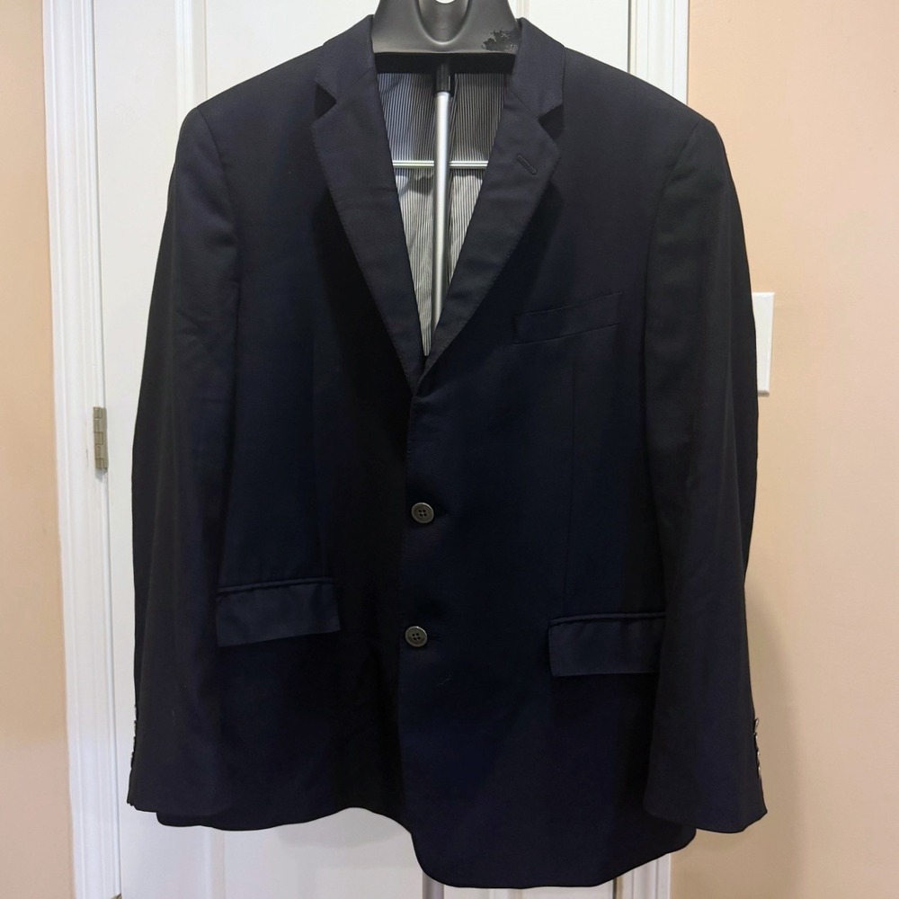 Todd Snyder Mayfair Fit Blazer Men's 46R Navy 100% Wool Made USA Sport Coat